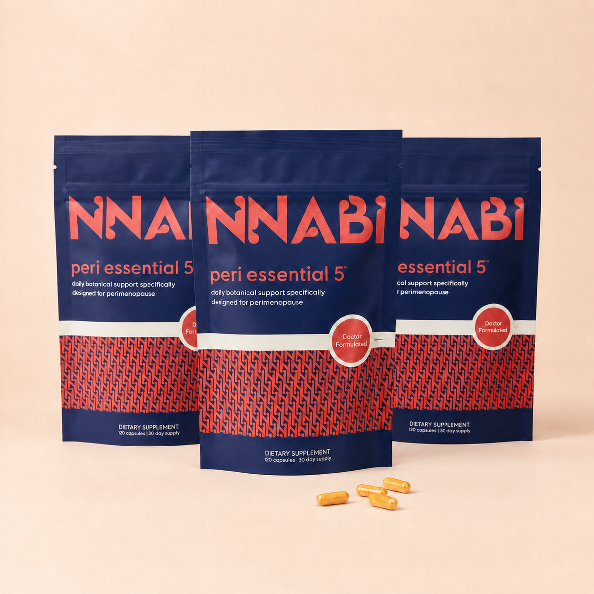 NNABI Peri Essential 5™ | Natural Perimenopause Support Supplement Storm