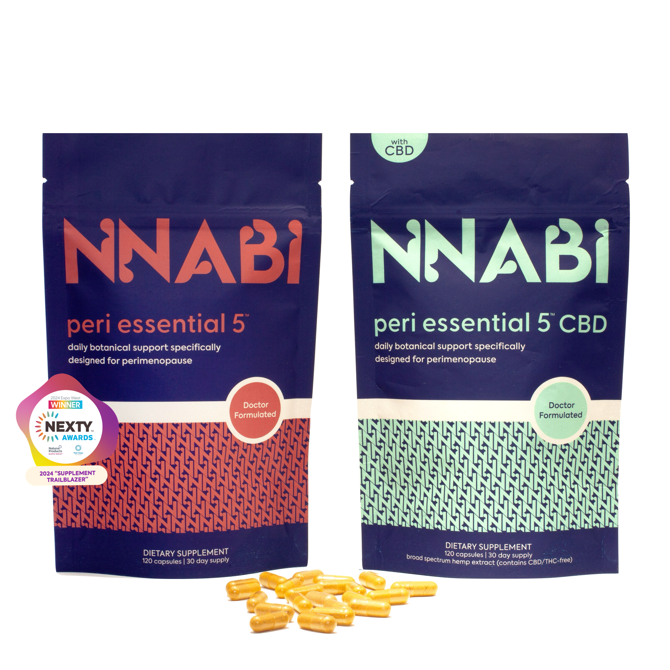 PERI ESSENTIAL 5™ + PERI ESSENTIAL 5™ CBD Combo Pack
